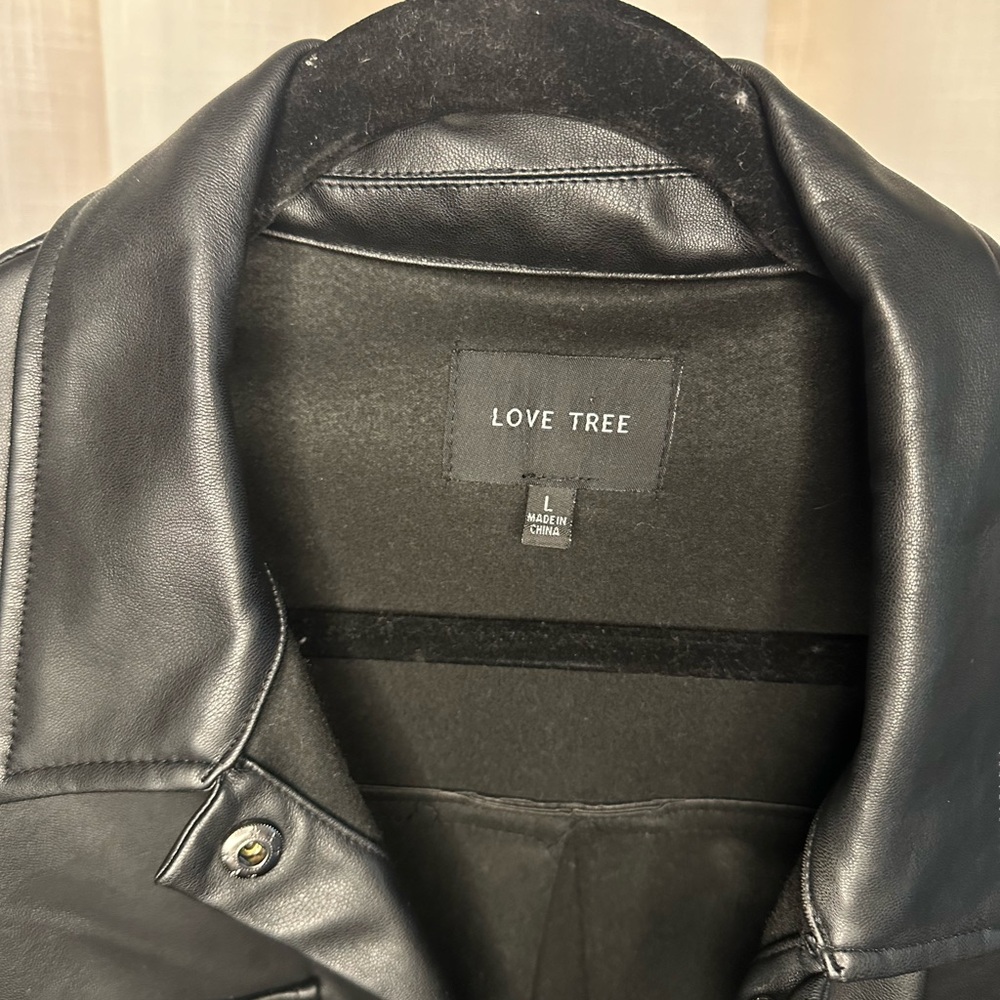 Leather Shacket - Picture 3 of 3
